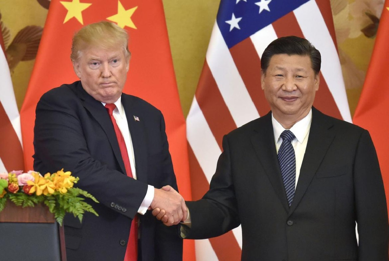 Donald Trump y Xi Jinping. Foto: Reuters.