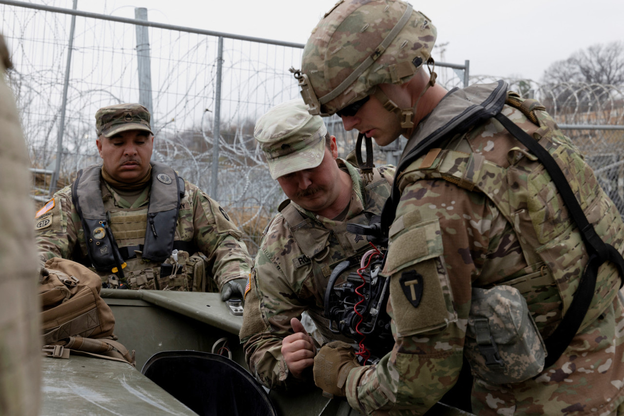 Militares de Estados Unidos. Foto: Reuters/Kaylee Greenlee Beal