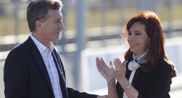 Macri y Cristina