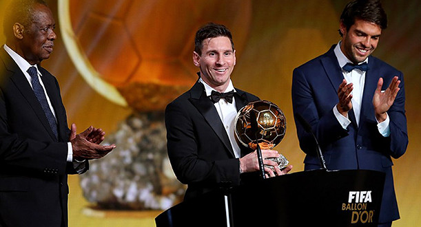 Lionel Messi quinto Balón de Oro (DYN)