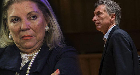 Carrió y Macri enfrentados