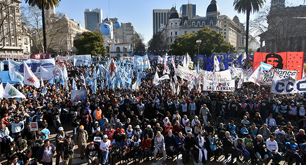 Protesta de Organizaciones Sociales