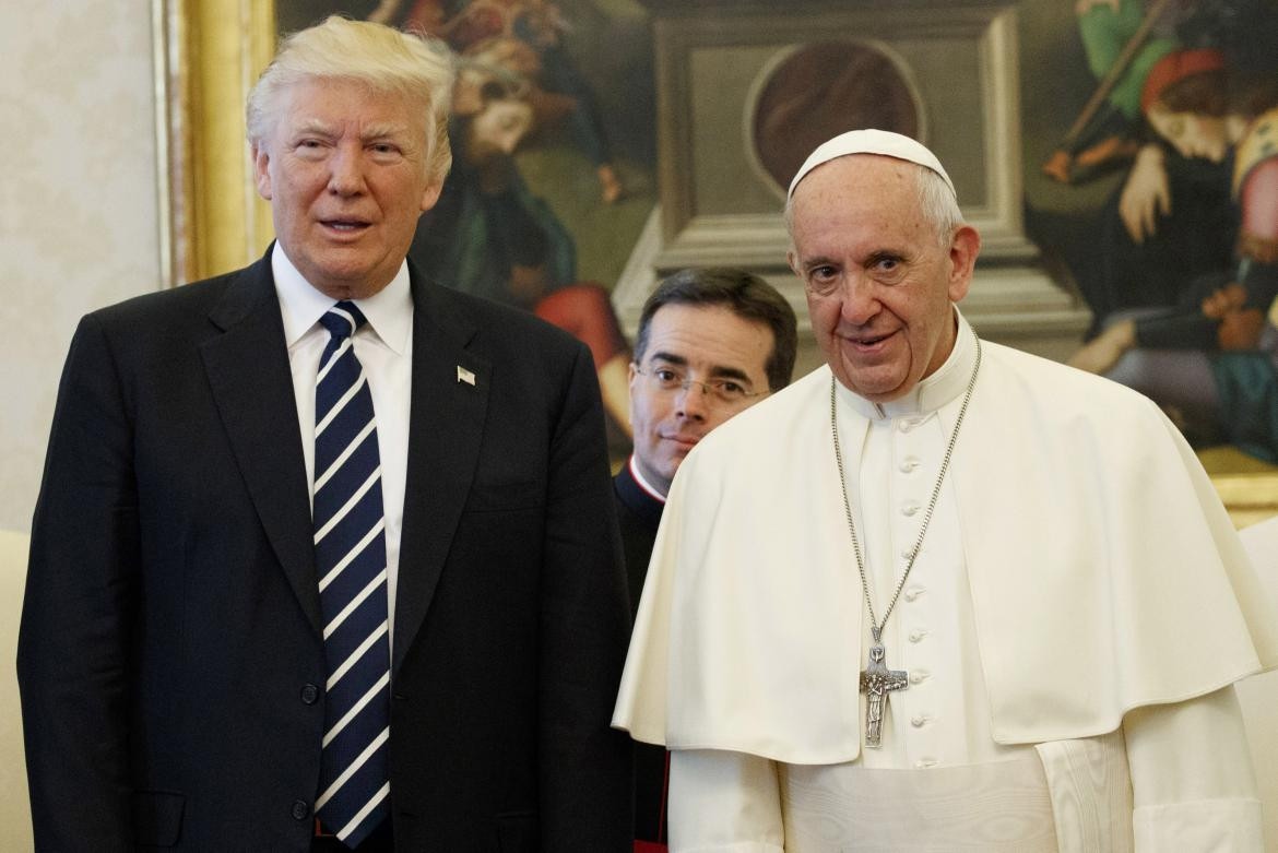 Papa Francisco y Donald Trump (Reuters)