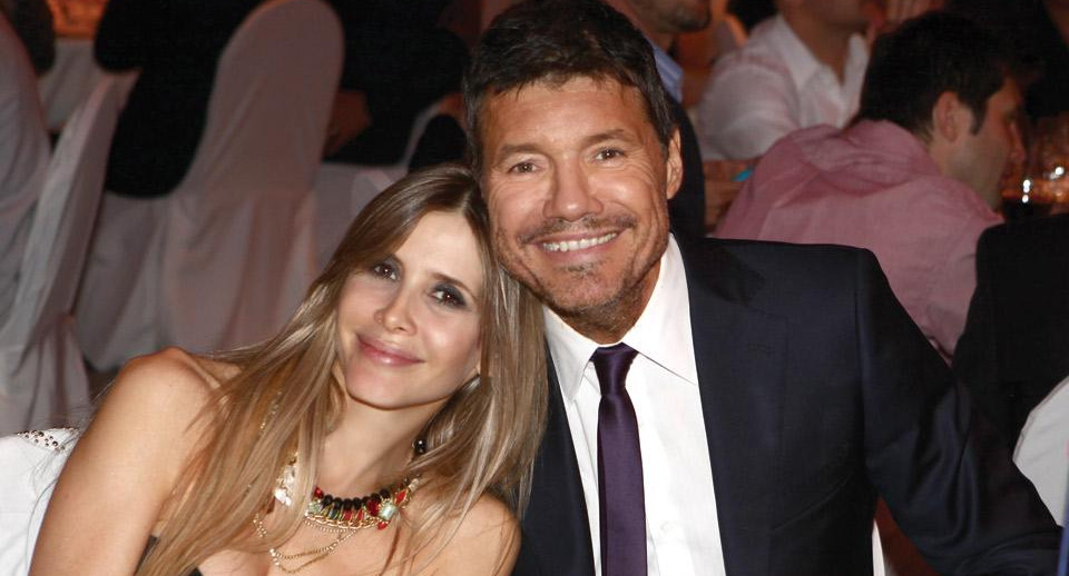 Marcelo Tinelli y Guillermina Valdés