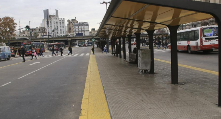 Paro de colectivo