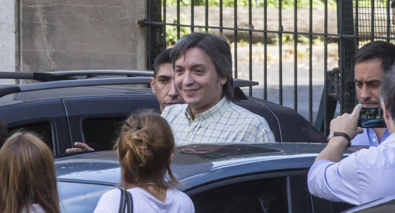 Máximo Kirchner en Tribunales (NA)