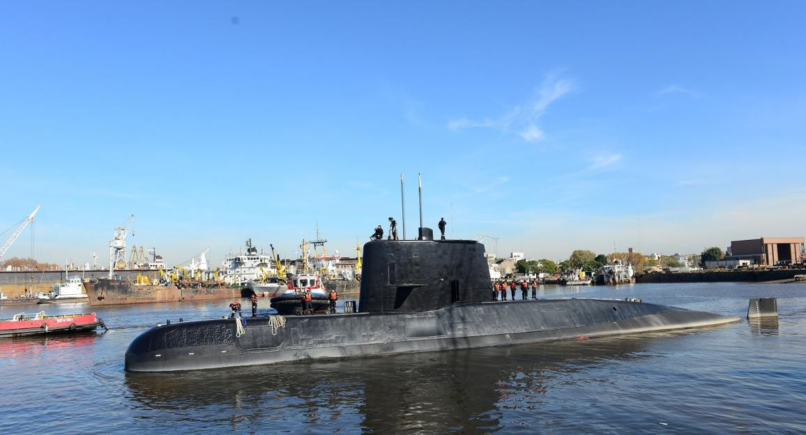 Submarino Ara San Juan desaparecido en Atlántico Sur - Reuters