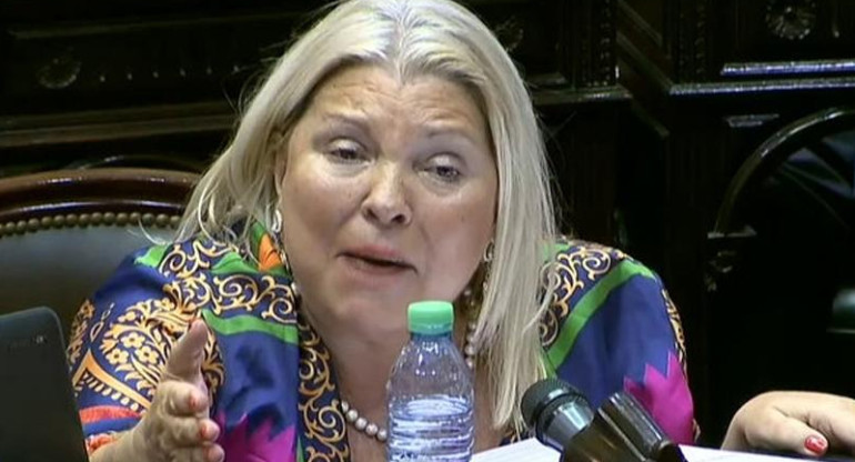 Carrió - Reforma Previsional