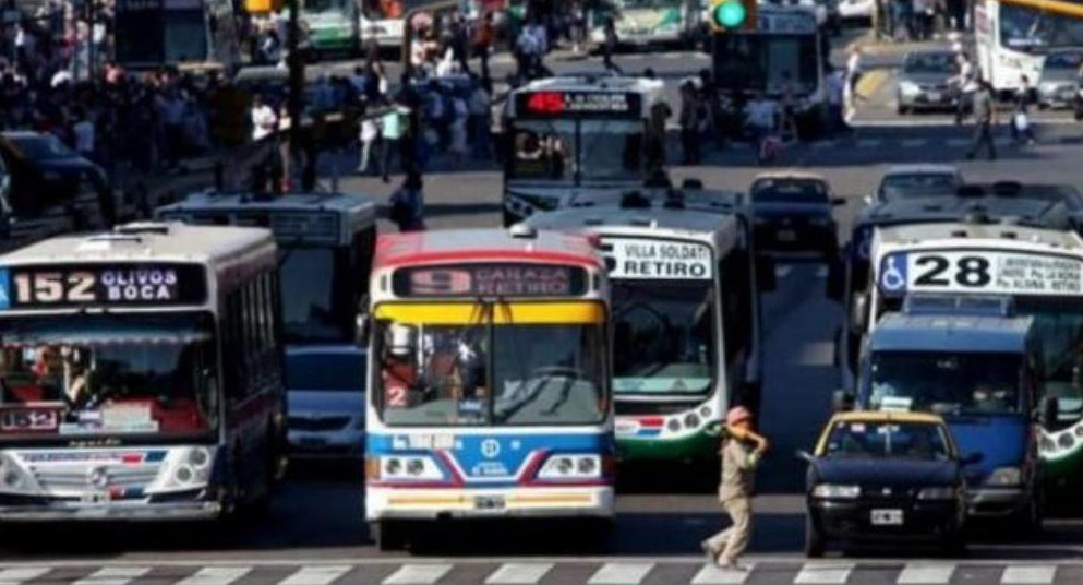 Colectivos en la capital federal