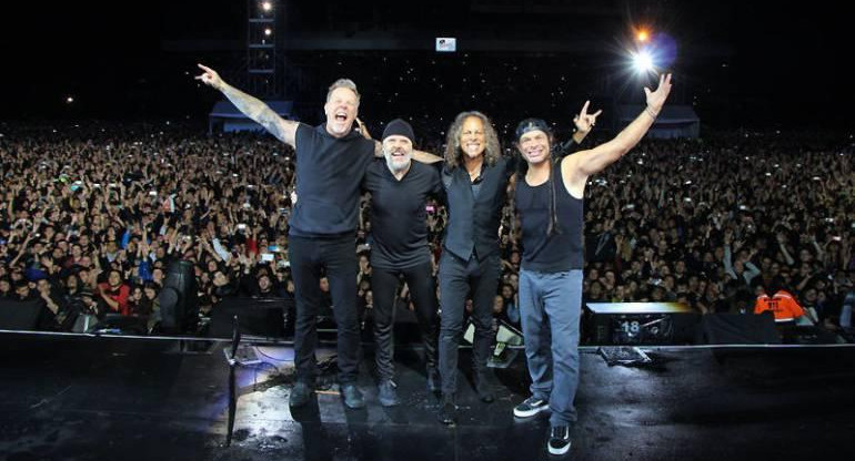 Metallica recibe el Premio Nobel de la Música