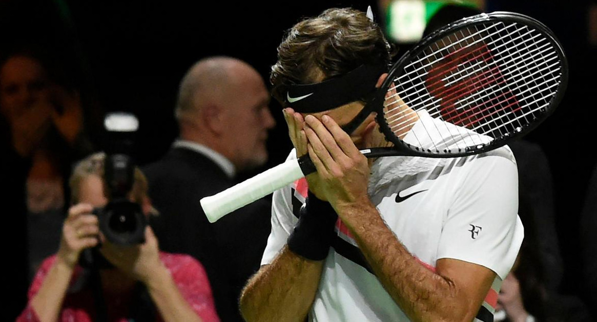 Roger Federer N1 del mundo Abierto de Rotterdam - NA