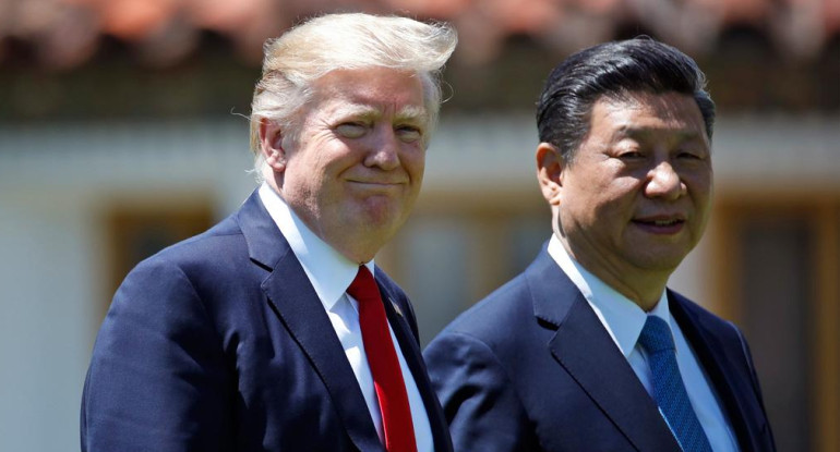 Donald Trump y  Xi Jinping - Estados Unidos y China