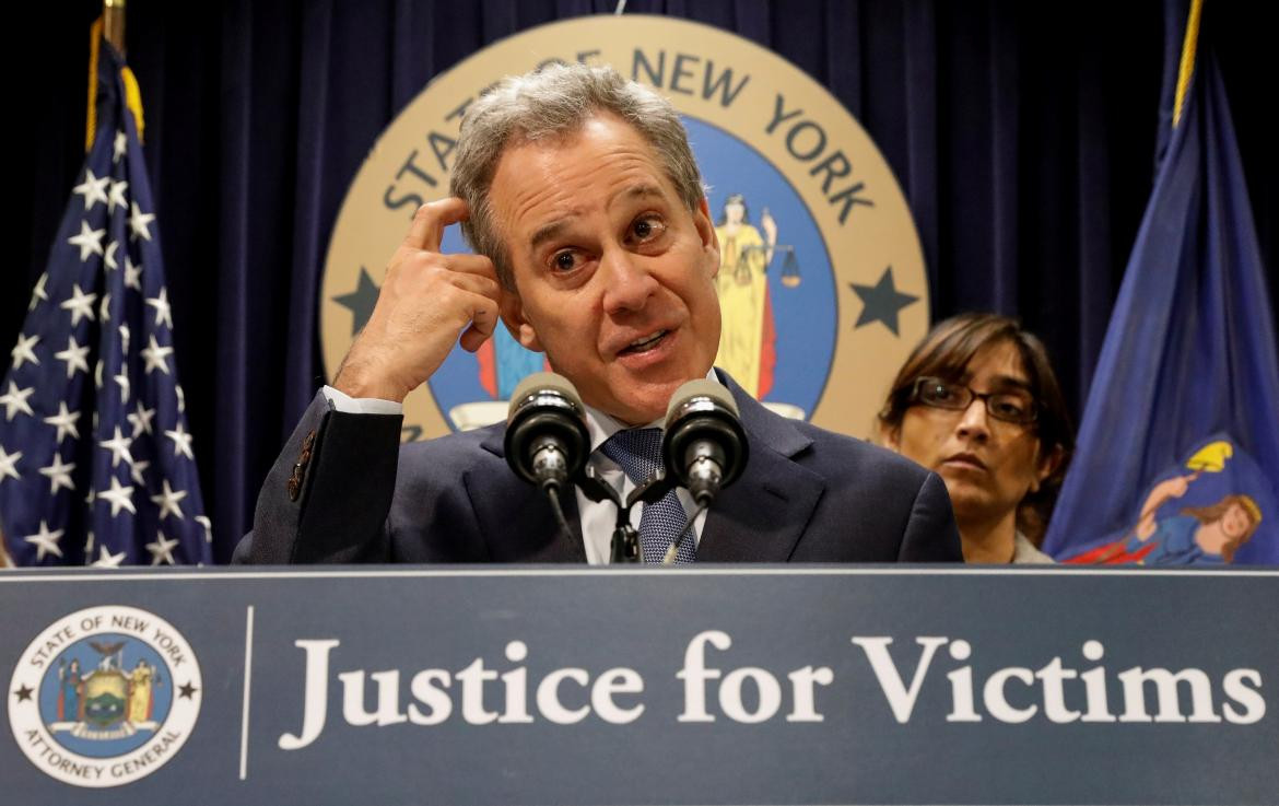 Eric Schneiderman, ex fiscal general de Nueva York (Reuters)