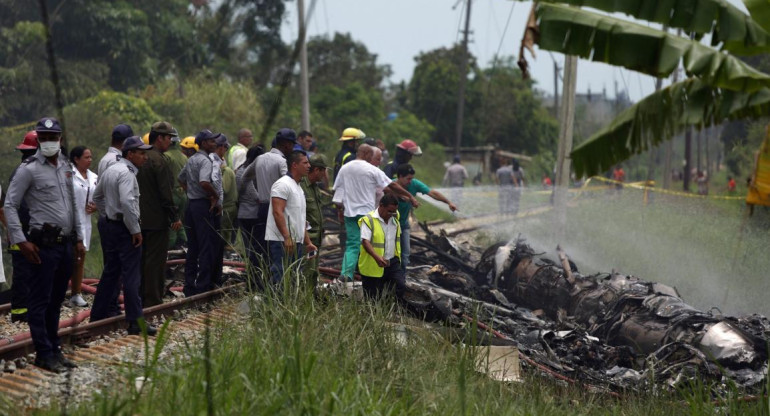 Accidente aéreo - Cuba - La Habana - REUTERS