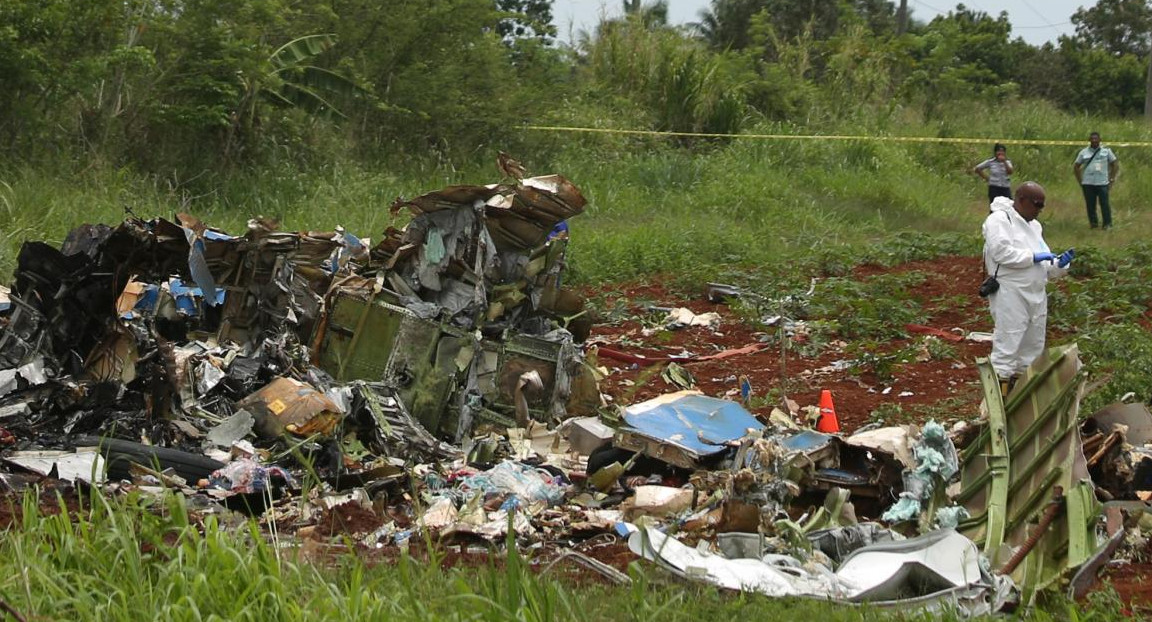 Accidente aéreo - Cuba - La Habana