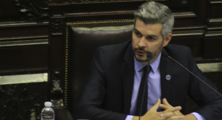 Marcos Peña en la Cámara de Diputados, NA