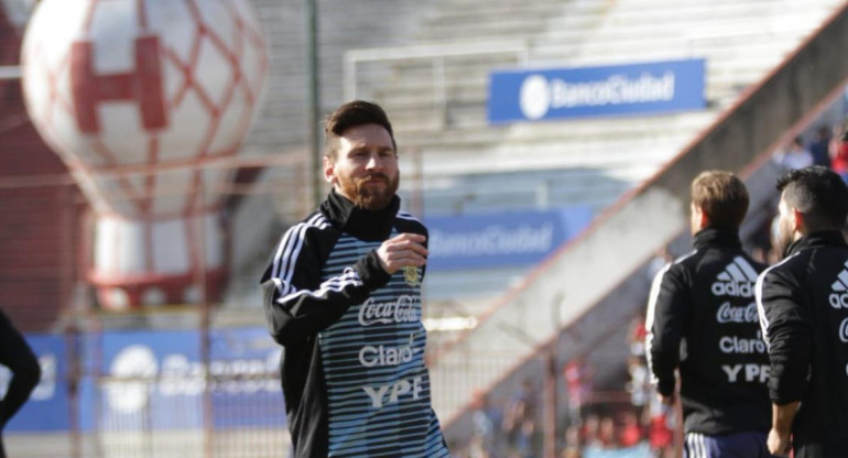 Selección Argentina - entrenamiento