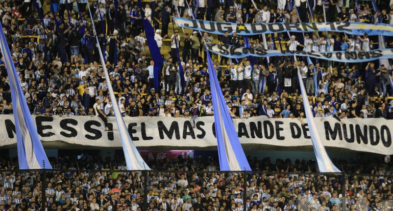 Argentina vs. Haití, hinchada, rumbo al Mundial Rusia 2018, NA