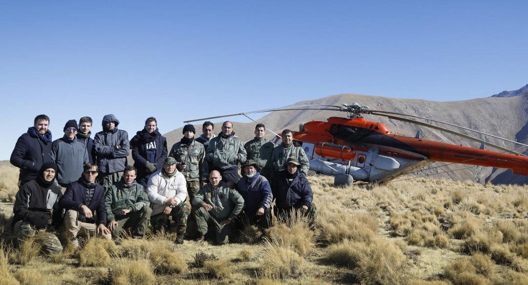 Rescate Catamarca - comitiva Foto NA