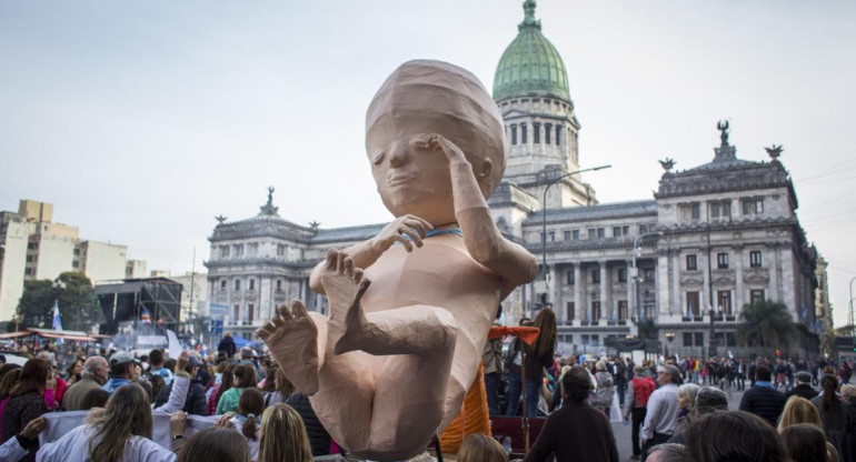 Grupo antiaborto - Congreso