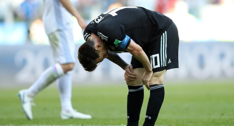 Mundial Rusia 2018, Argentina vs. Islandia, Selección Argentina, Selección Islandia, Messi penal Reuters