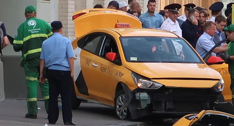 Rusia, Moscú, taxista, accidente Reuters