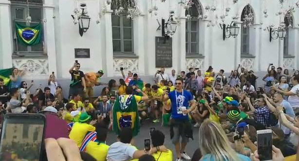 Banderazo brasileño en Rusia, Mundial, Diario 26