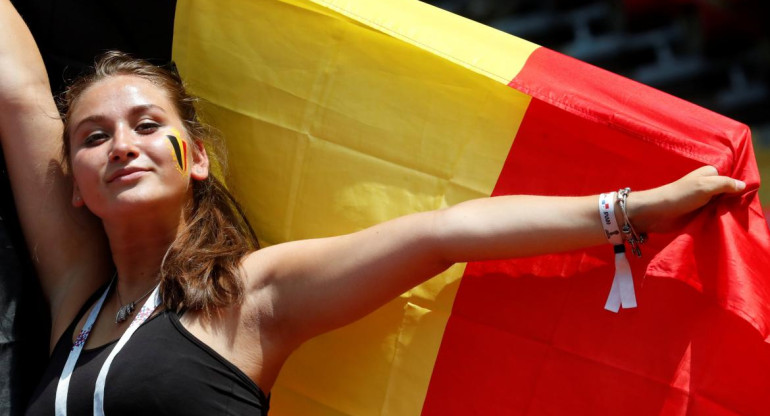 Fanáticas en medio del calor de Rusia durante el Mundial (Reuters)