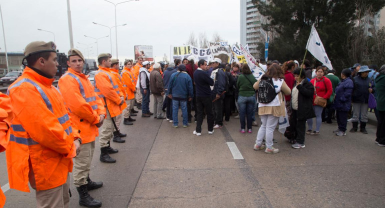 Cortes y protestas 25-6-18 - Paro CGT (NA)