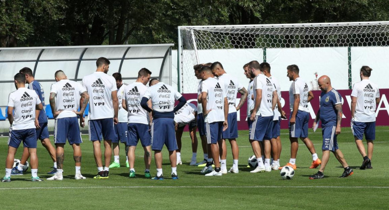 Selección Argentina - Entrenamiento