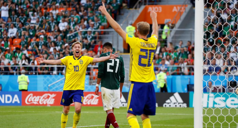 Mundial Rusia 2018: México vs. Suecia (Reuters)