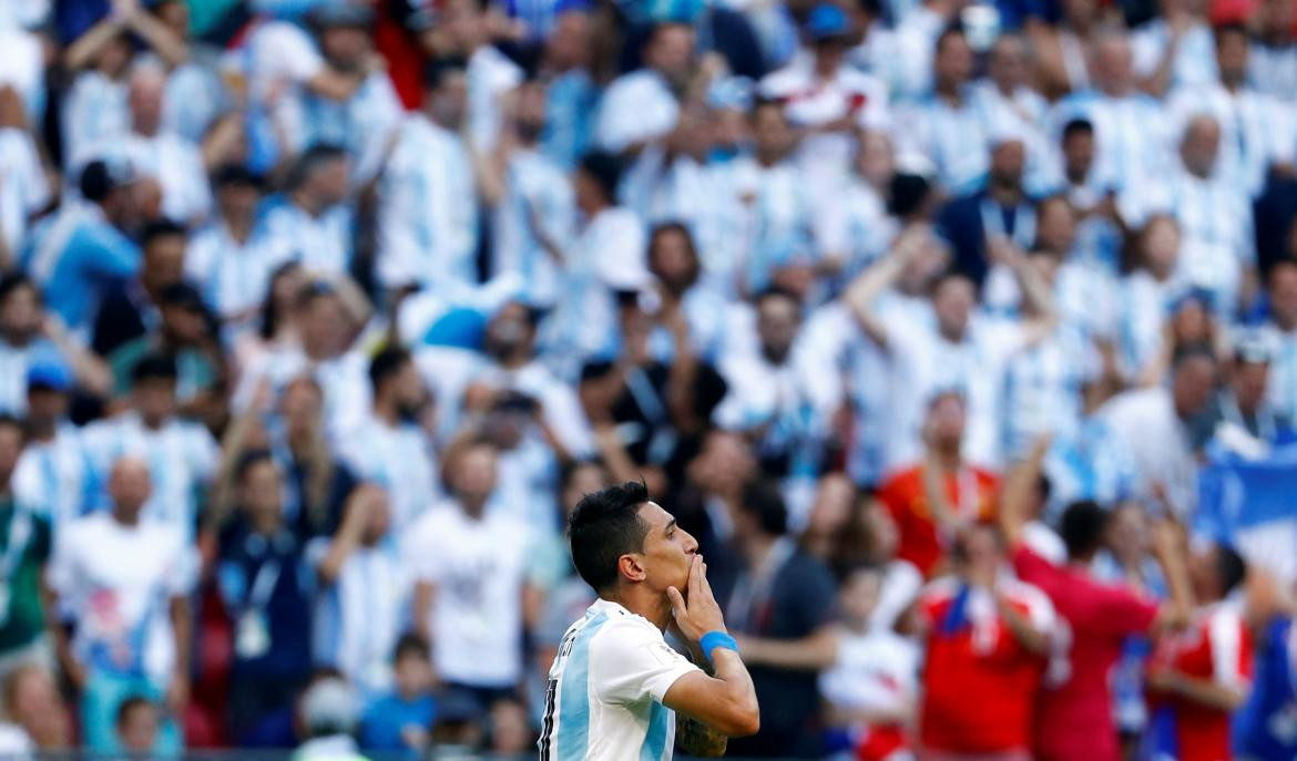 Di María, Mundial Rusia 2018, Francia vs. Argentina, Reuters