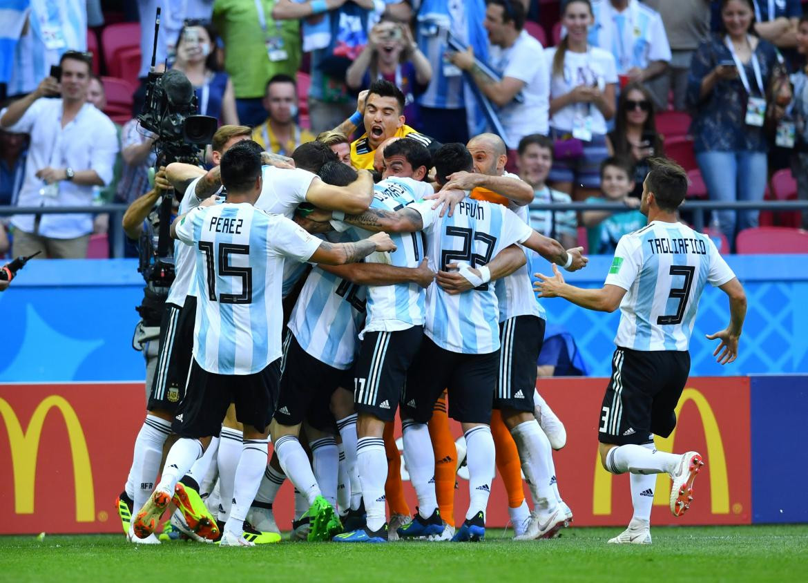 Gol de Mercado, Selección Argentina, Mundial Rusia 2018, Francia vs. Argentina, Reuters