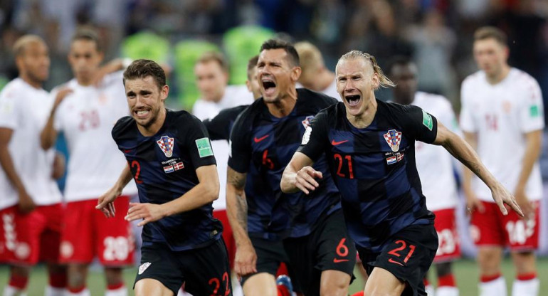 Croacia vs. Dinamarca - Mundial Rusia 2018 (Reuters)