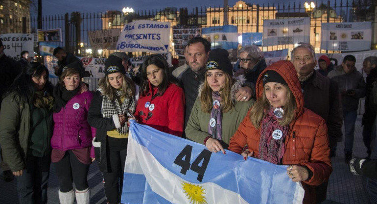 Familiares de tripulantes del ARA San Juan - NA -