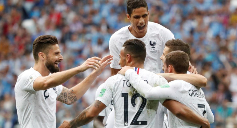 Mundial Rusia 2018: Uruguay vs. Francia (Reuters)