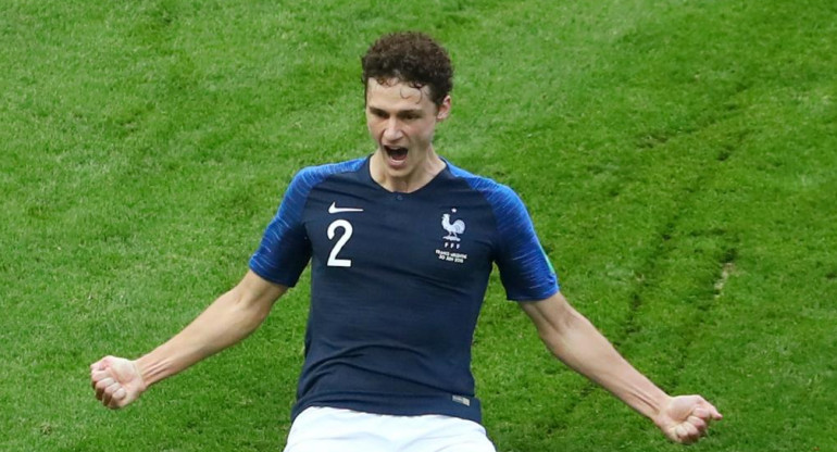 Benjamin Pavard - Selección de Francia - Mundial Rusia 2018 (Reuters)