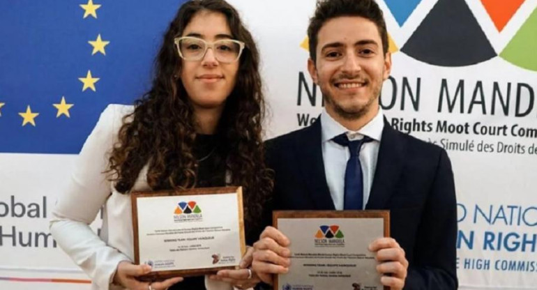 Alumnos de la UBA campeones en una competencia de Derecho Internacional