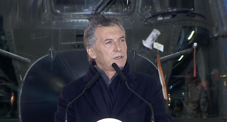 Mauricio Macri - Anuncio