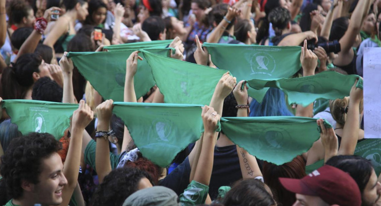 Pañuelazo por aborto legal (NA)