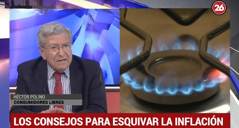 Héctor Polino - Consumidores Libres - Inflación - Canal 26