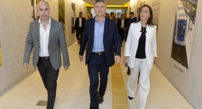 Macri - Larreta - Vidal - Edenor y Edesur