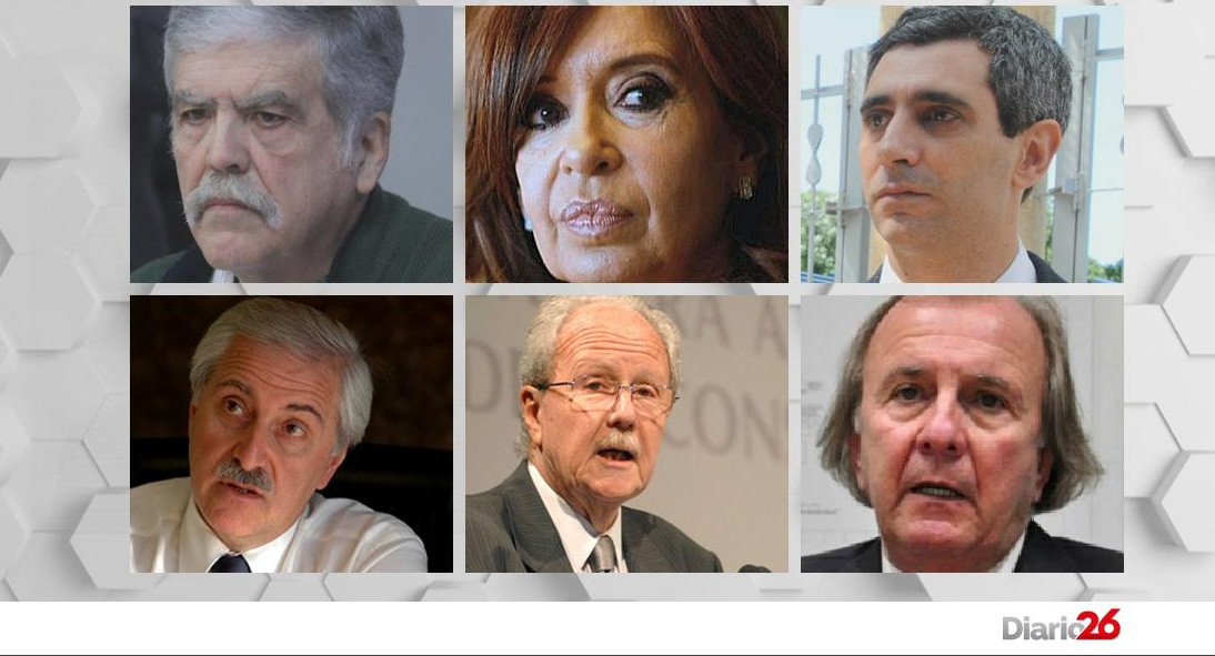 De Vido - Cristina - Baratta - Mundin - Wagner - Losón - Megacausa por coimas