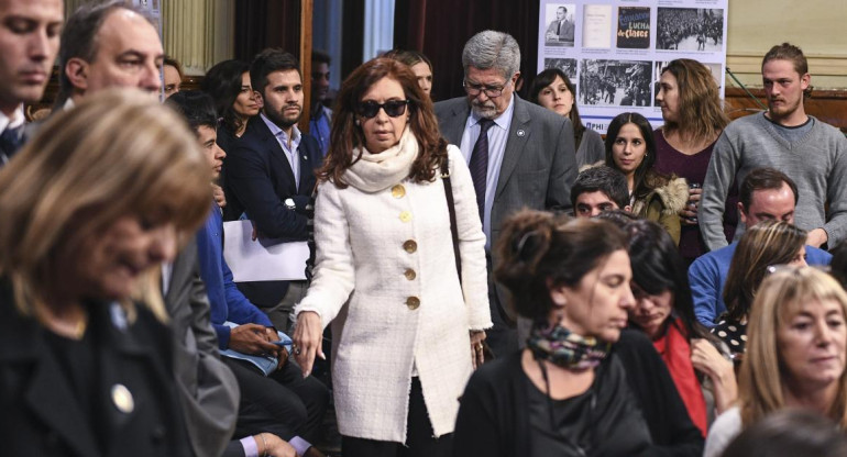 Cristina Kirchner en el Senado (NA)