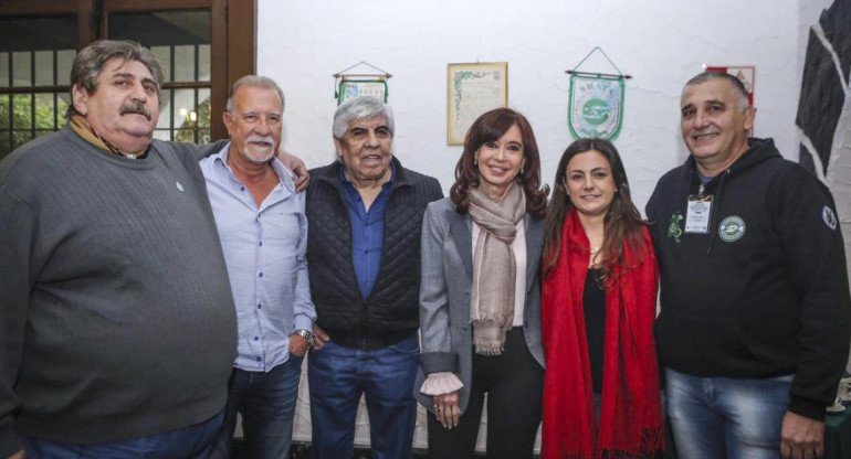 Cristina Kirchner - Hugo Moyano - SMATA - NA