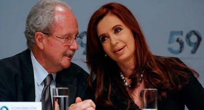 Carlos Wagner y Cristina Kirchner