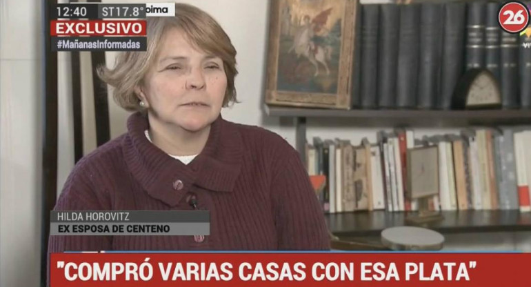 Cuadernos de corrupción K - Hilda Horovitz con Canal 26