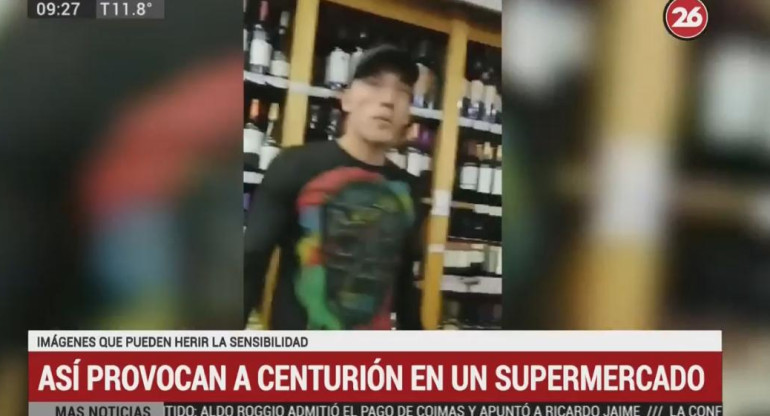 Escándalo Centurión - video