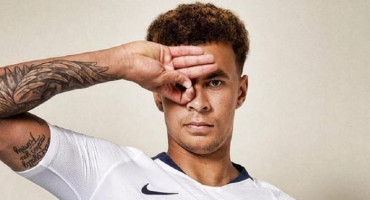 Festejo de gol de Dele Alli