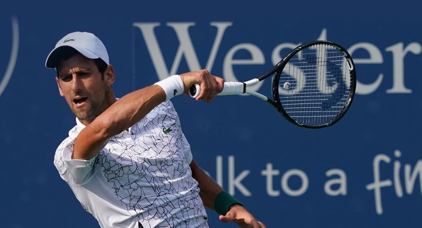 Djokovic en Cincinnati (Reuters)